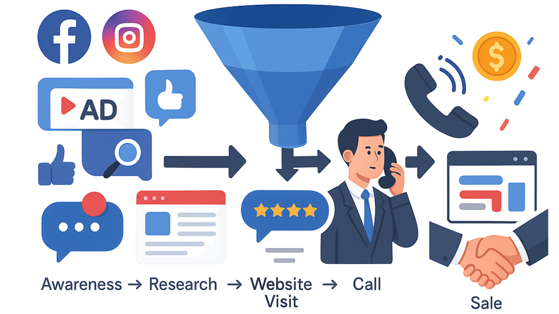 Social Media to Sales Pipeline: Connecting Your Ads to Your Phone System